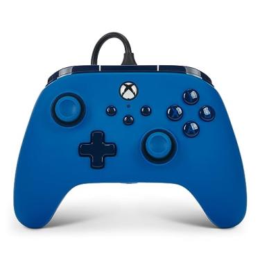 Imagem de PowerA Advantage Wired Controller for Xbox Series X|S - Blue, Xbox Controller with Detachable 10ft USB-C Cable, Mappable Buttons, Trigger Locks and Rumble Motors, Officially Licensed for Xbox