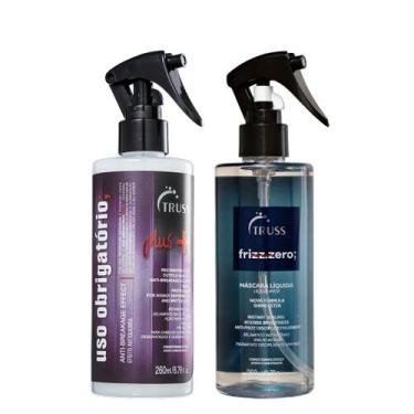 Imagem de Truss Kit Uso Obrigatório Plus+ 260ml e Frizz Zero Spray 260ml