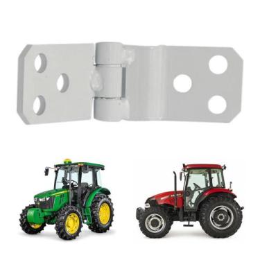 Imagem de Dobradiça Externa De Ferro P/ Porta Linha Agrícola Uso Geral F103 - Un