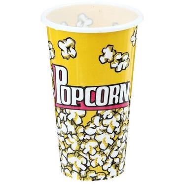 Imagem de Balde de pipoca Popcorn - FOLIA IMPORTS