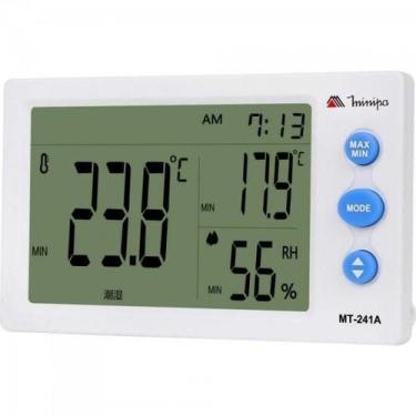 Imagem de Relogio Termo Higrometro MT241A MINIPA