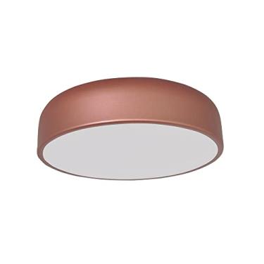 Imagem de Luminária Plafon Moon Med 40Cm 3 Lamp E27 Rosê
