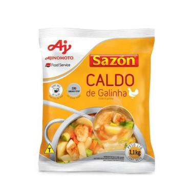 Imagem de Caldo De Galinha Sazon Tempero Profissional Ajinomoto 1,1kg