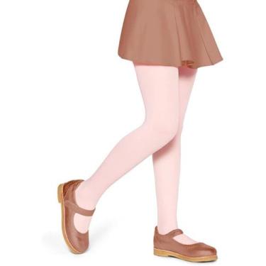 Imagem de Meia Calça Infantil Meninas Lupo Lobinha, Rosa suave, P