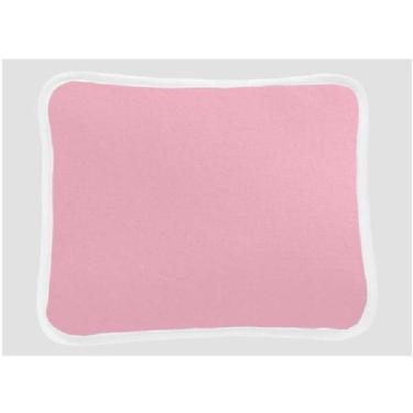 Imagem de Fronha Lisa Para Travesseiro Bebê 30X40Cm 100% Algodão Rosa