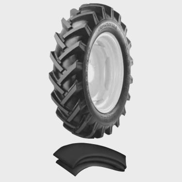 Imagem de Kit Pneu Trator Agricola Agrale Rural 750-16 Frontiera 8l Maggion + Câmara