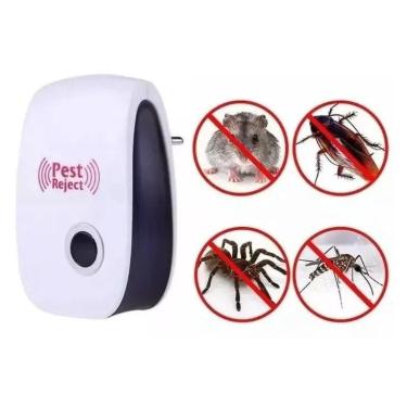 Imagem de Repelente Ultra Sonico Mosquito Barata Ratos Aranhas Pulgas