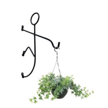 Imagem de suporte gancho boneco escalador alpinista parede preto - oficina da so