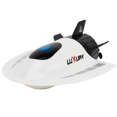 Imagem de Crie brinquedos mini rc submarino barco controle remoto de mergulho de natal impermeável para crianças meninos