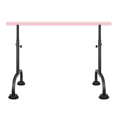 Imagem de Barra de balé portátil, balé de fitness de dança independente móvel para casa, bastões de alongamento de dança ajustáveis em altura