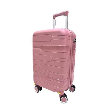 Imagem de Mala De Bordo 10Kg Polipropileno Inquebrável Rose Ultra Leve