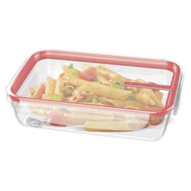 Imagem de Pote 820Ml de Plástico com Travas Sanremo Coral