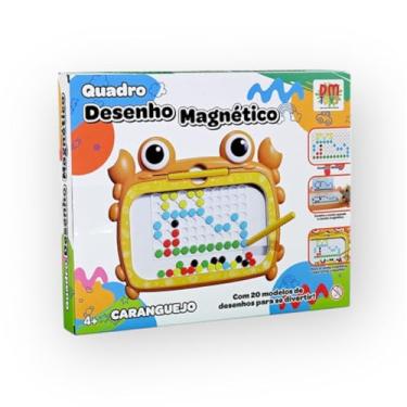 Imagem de Quadro Magnético Caranguejo Mágico Educativo DM Toys