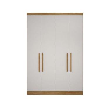 Imagem de Modulo De Casal Safira Para Guarda-roupas Em Mdf Clic Móveis Cumaru/fendi