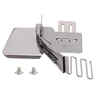 Imagem de Máquina de Costura Industrial Akozon Cama Plana Tubo de Tração de Saco Duplo de Quatro Dobras - Costura de Tecido Resistente para Projetos de Vestuário e Têxteis