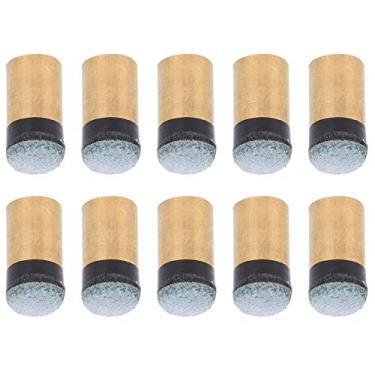 Imagem de 2 Tamanhos Diferentes Pacote de Pontas de Sugestão, Controle Perfeito para Bola para Bilhar e sinuca. Dicas Roscadas Fornecem Proteção Extra, Fácil de Aplicar Com Uma Pequena