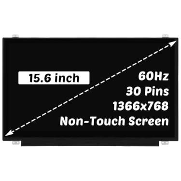 Imagem de Substituição para NT156WHM-N42 N156BGA-EA2 LTN156AT37 Tela LCD 1366x768 39.6 cm 30 pinos 60Hz Montagem de tela digitalizador (apenas para tela sem toque)