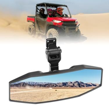 Imagem de KEMIMOTO Espelho retrovisor retrovisor UTV 360° ajustável grande angular convexo retrovisor