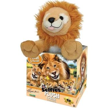 Imagem de Quebra Cabeça 3D - 48 Peças e Pet Selfie Leão MULTIKIDS