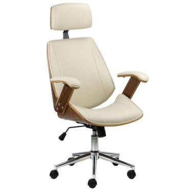 Imagem de Cadeira De Escritório Class Presidente Giratória De Luxo - Móveis MGM,