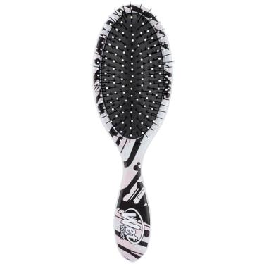Imagem de Wet Brush Escova de cabelo desembaraçadora original, linhas rosa (motivo aquarela) - Cerdas IntelliFlex ultramacias - escova desembaraçadora desliza pelos emaranhados com facilidade para todos os