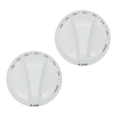 Imagem de CHICHIYANG 2 peças puxadores de controle de fogão a gás WB03K10037 Adequado para Hotpoint RGB524PET1CT 2WH 3WH