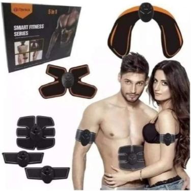 Imagem de Estimulador Tonificador Muscular Bumbum Glúteos Aparelho Emagrecimento Abdomen Braço Biceps 4 Em 1