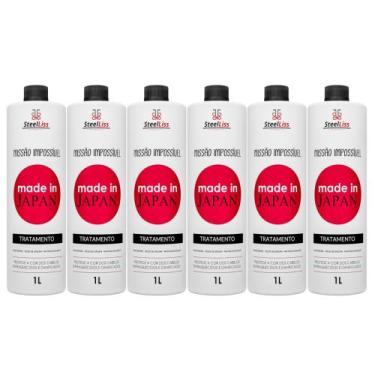 Imagem de 6 Escova Progressiva Japa Missao Impossivel - Atacado - Steel Liss Cos