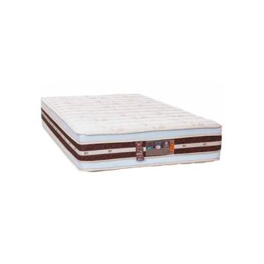 Imagem de Colchão Castor Solteiro Silver Star Air Double Face Híbrido 88x188x34cm