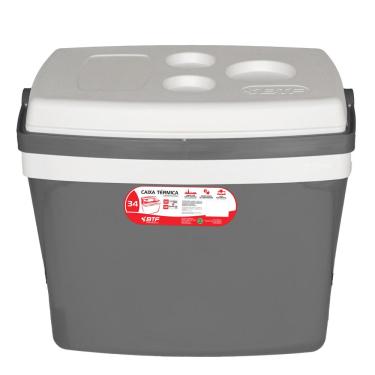 Imagem de Caixa Térmica 34L Botafogo Cinza