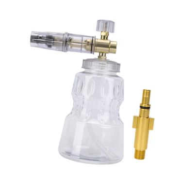 Imagem de IEUDNS Pulverizador de espuma de pressão, lavadora de alta pressão, equipamento de limpeza automática de 1L, garrafa de espuma portátil de grande capacidade, B Adpater
