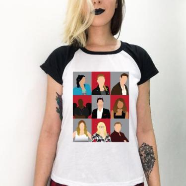 Imagem de Camiseta Raglan Branca Lúcifer Série - Geek Galaxy, Personagens, G