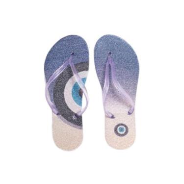 Imagem de Chinelo glitter Olho Grego - Confort Pés , 31/32