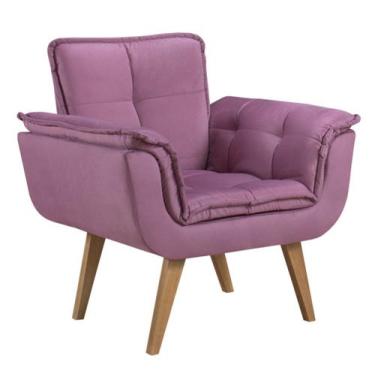 Imagem de Poltrona Opala Azul Violeta - DSALA