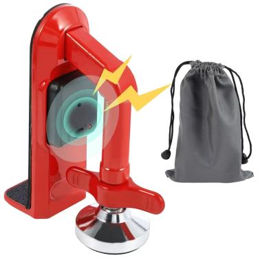 Imagem de Trava de Porta Alarme Segurança 80 Dcb Portatil Viagem Hotel Pousada Casa Bloqueador Fechadura