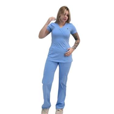 Imagem de Conjunto Scrub Pijama Cirúrgico Verona Fly Toque geladinho - Rachele, 