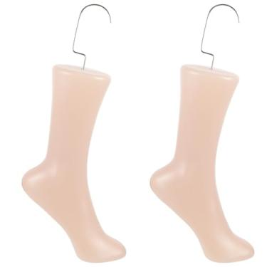 Imagem de ULTECHNOVO Manequim De Pé Com 2 Peças Gancho - Expositor Meias Para Pés Femininos, Design Realista, Fácil Armazenar E Transportar, Ideal Lojas Varejo Expositores Residenciais