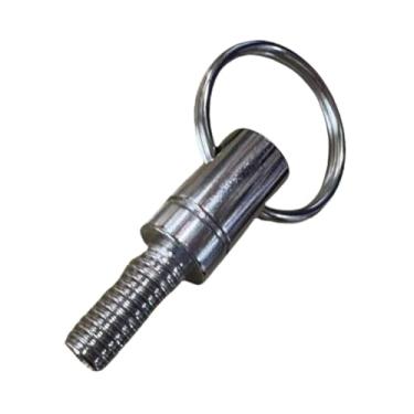 Imagem de YIJU Parafuso de suporte de correia de tambor para caixa, metal resistente, peças de instrumento de percussão profissionais, acessório de reparo