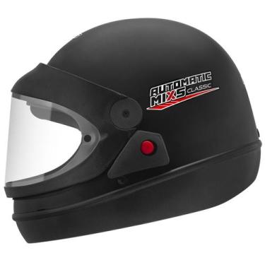 Imagem de Capacete Fechado Automatic Classic Mixs, PRETO FOSCO, 56