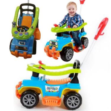 Imagem de Carrinho de Passeio Quadriciclo JIP JIP Maral com Empurrador Infantil 