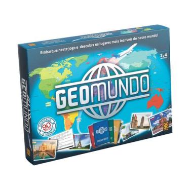 Imagem de Jogo Educativo Geomundo de Tabuleiro Grow