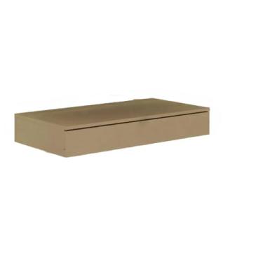 Imagem de Penteadeira Com Gaveta 100cm Console Camarim (Natural (MDF Cru))