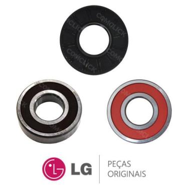 Imagem de KIT Rolamentos + Retentor Lava e Seca LG WD1316AD7, WD1316ADA7, WM4070