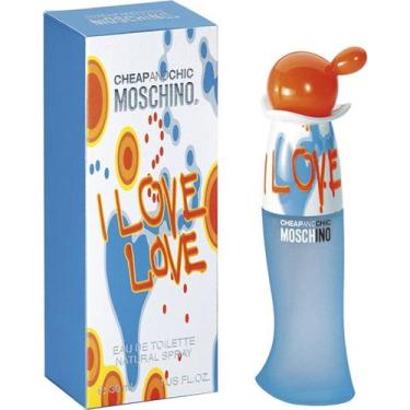 Imagem de I love love edt 30ml moschino perfume feminino importado, 30ml