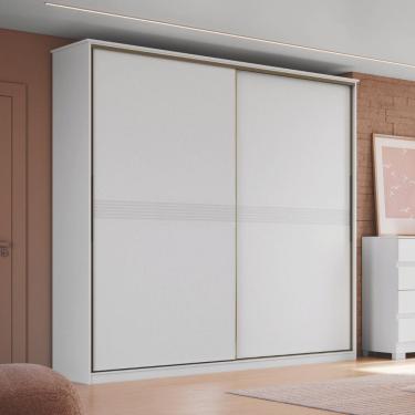Imagem de Guarda Roupa Casal 2 Portas de Correr Coliseu Móveis Castro