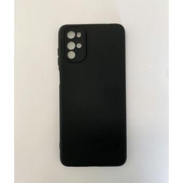 Imagem de Capa Case de Silicone Protege a câmera Capinha Moto G22 Preto - ZCOM