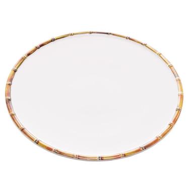 Imagem de Prato Para Sobremesa Wolff Bambu Em Melamina Branco