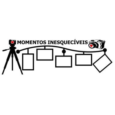 Imagem de Adesivo Decorativo Momento Inesqueciveis Fotos Da Família - Jhow Adesi