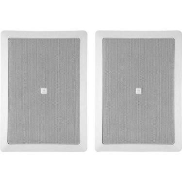 Imagem de Arandela 6 Jbl 6w21rt 25w Rms Retangular Branca - Par / 2 [f002]