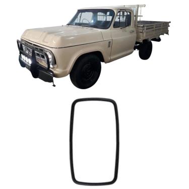 Imagem de Espelho Retrovisor Plano Externo Caminhão Chevrolet C10 D10